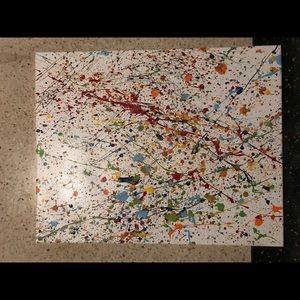 Splatter painting